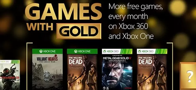 W październiku Games with Gold trochę obniży loty