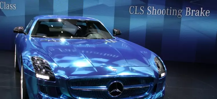 Mercedes SLS AMG CED: elektryczne AMG (Paryż 2012)