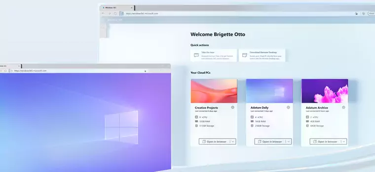 Windows 365 oficjalnie. Microsoft zapowiada abonament na system w chmurze