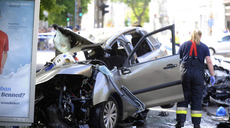 Fordulat a Dózsa György úti gázolás ügyében: gyanúban a Citroen vezetője / Fotó: MTI - Mihádák Zoltá