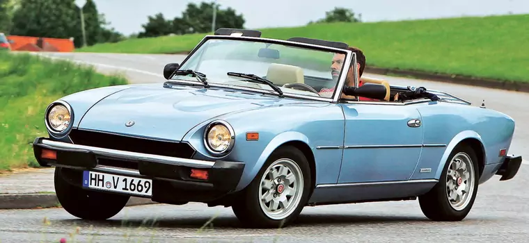 Fiat 124 Spider - im młodszy, tym lepszy