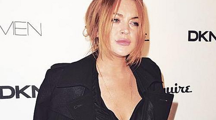 Így néz ki a padlóra került Lindsay Lohan