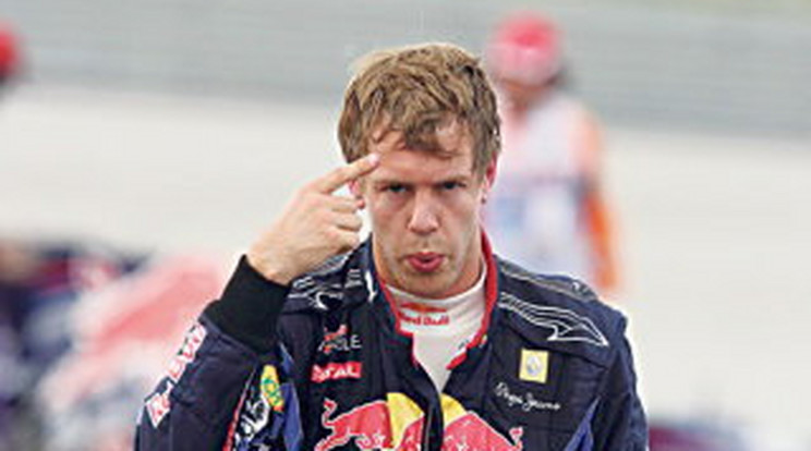 Vettel, a dühöngő bika