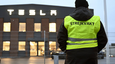 Strajk pracowników Tesli w Szwecji. Ogłoszono blokadę portów morskich