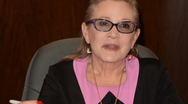 Carrie Fisher rosszul lett egy repülőgépen/Fotó:Northfoto