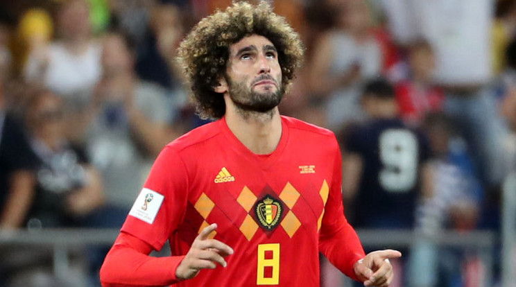 Fellaini a 2018-as vébén a bronzérmes szerző belga válogatottat erősítette /Fotó: Northfoto