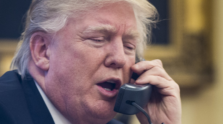 Donald Trump órákon át 
intézkedik telefonon, napi 12 kólát iszik  /Fotó: AFP