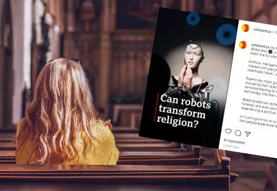 Księżą-roboty zastąpią kapłanów także w Polsce? "Wszystko, co zbliża do Boga, jest dobre"