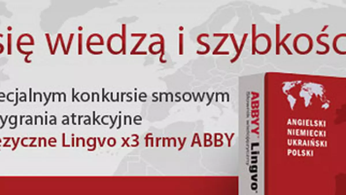 Konkurs: wygraj słownik wielojęzyczny ABBYY!