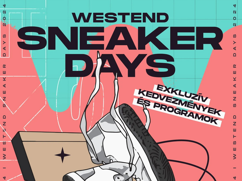 Nagy dobással érkezik a Westendbe a tavasz legnagyobb sneaker ünnepe