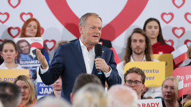 Niemieckie media piszą o niespełnionych nadziejach Donalda Tuska na porażkę PiS