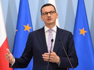 Premier Mateusz Morawiecki prezentuje projekt budżetu na 2020 rok. Warszawa, 27 sierpnia 2019 r.