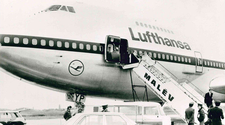 Az első Boeing 747 Budapesten 1995.június 05-én