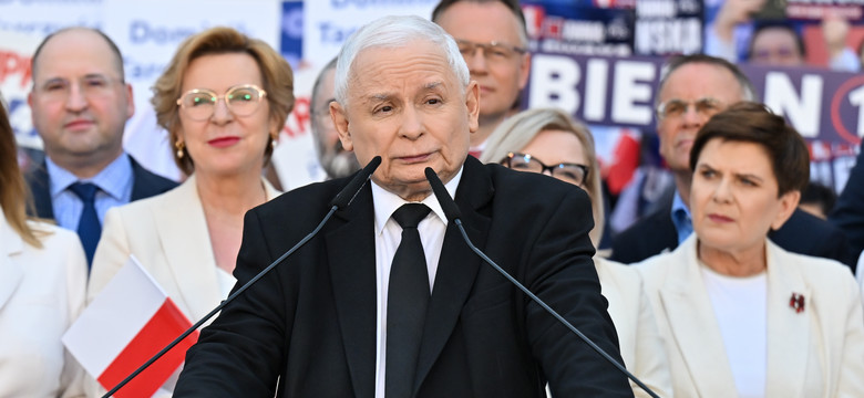 Jarosław Kaczyński o wyborach 15 października: były wielkim oszustwem