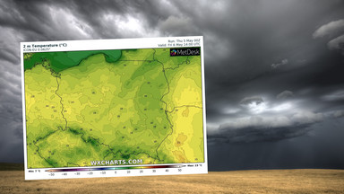 Piątek nie wszędzie będzie pogodny. Miejscami przejdą burze i ulewy