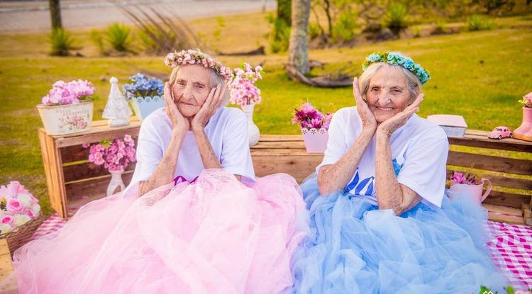 Maria Pignaton Pontin és Paulina Pignaton Pandolfi 100 éves szülinapjukat ünneplik