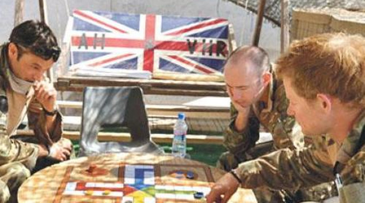 Így élt Harry herceg Afganisztánban