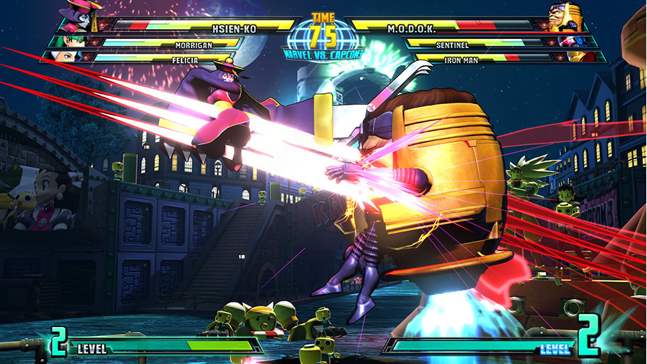 Kadr z gry "Marvel vs. Capcom 3: Fate of Two Worlds"