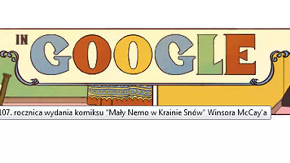 Winsor McCay w Google. Wyszukiwarka przypomina o 107. rocznicy wydania Małego Nemo