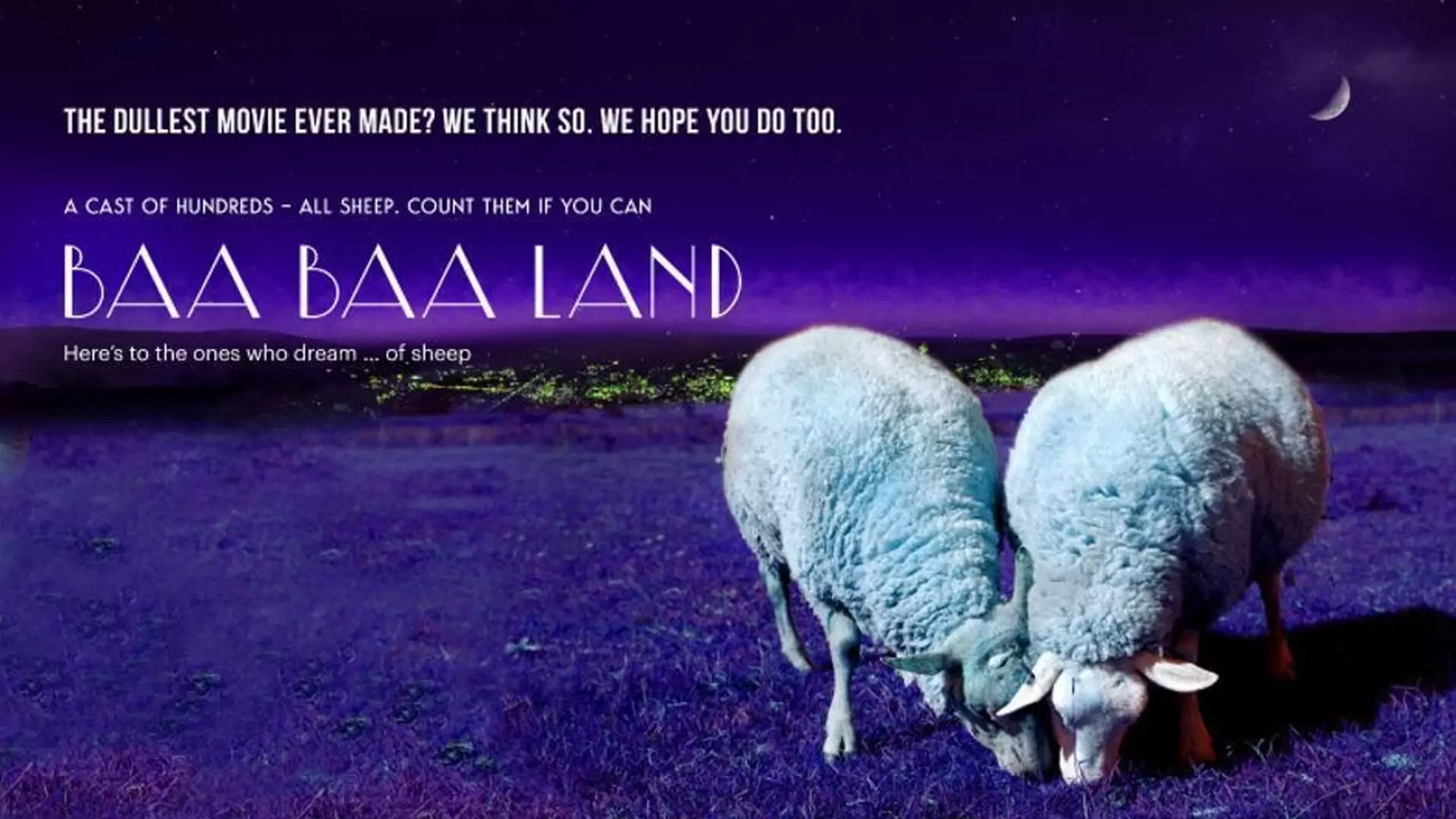 Zobacz trailer do "Baa Baa Land". Twórca z dumą reklamuje go jako najnudniejszy film świata