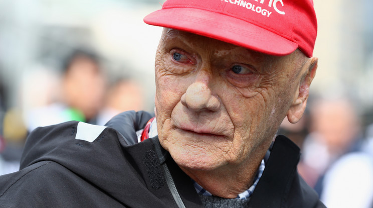 Lauda tüdőátültetésen esett át. A beavatkozás nélkül meghalt volna/Fotó:Getty Images