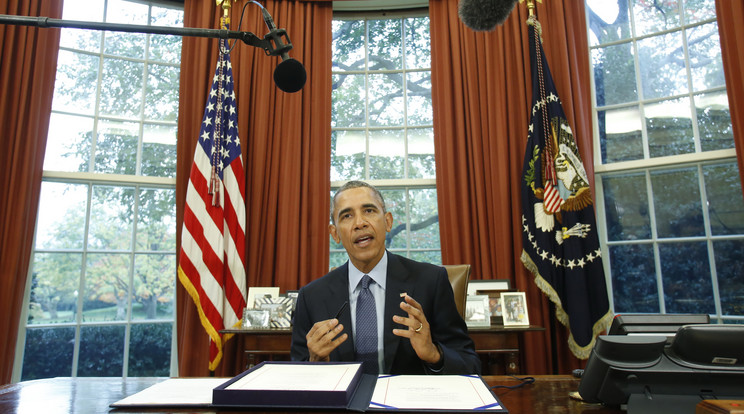 Obama függönyök - AFP