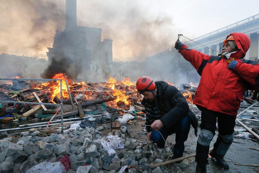 UKRAINE EU PROTEST 