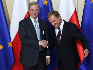 Eric Schmidt i Donald Tusk