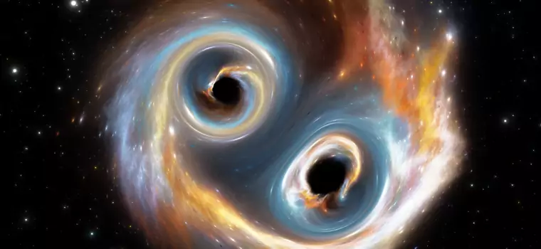 Dwie czarne dziury zbliżają się do siebie. Szykuje się kosmiczny spektakl