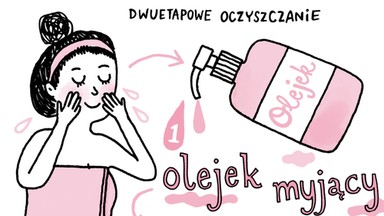 Dwuetapowe oczyszczanie:
cera czysta jak łza, gdy myjesz ją razy dwa