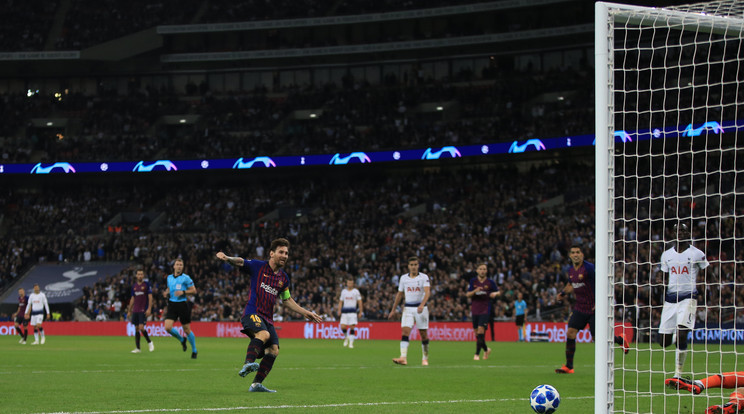 Lionel Messi 
tarthatatlan, 
a neve szinte garancia 
a gólra / Foto: GETTY
