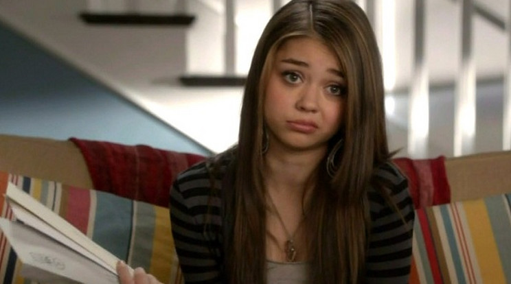 Sarah Hyland Haleyt alakítja a Modern családban