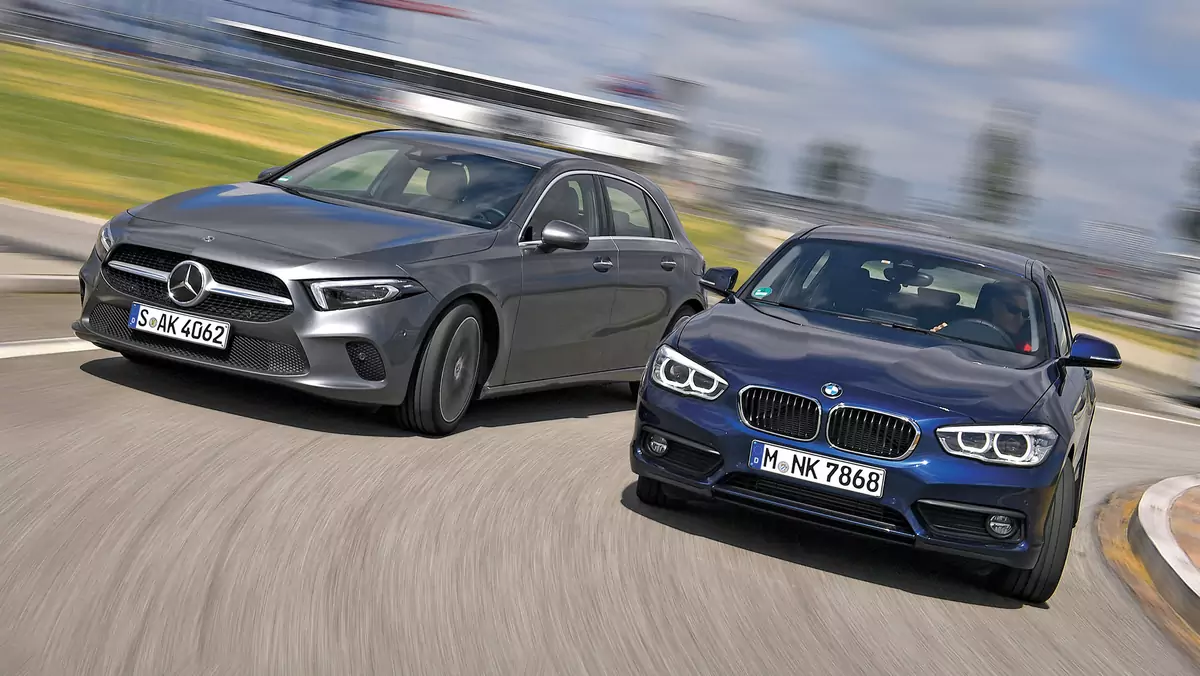 Kto tu jest gwiazdą? Porównanie: nowy Mercedes A180 d vs. BMW 116d