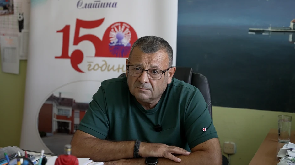 Lazar Čikiriz, direktor OŠ „Branislav Petrović“ iz Slatine kod Čačka