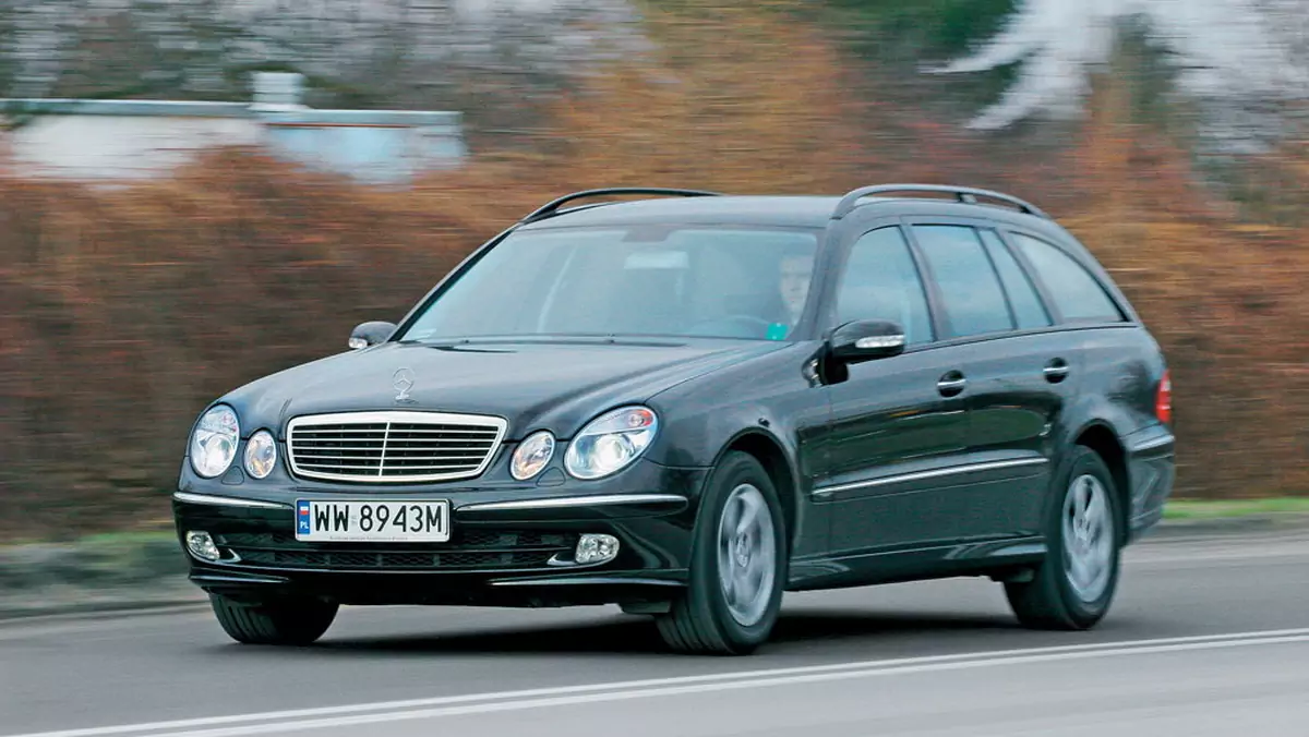 Mercedes W211 - tani w zakupie, ale drogi podczas napraw