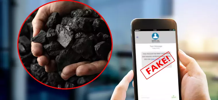 Uważaj na fałszywe SMS-y o sprzedaży węgla. Możesz stracić pieniądze