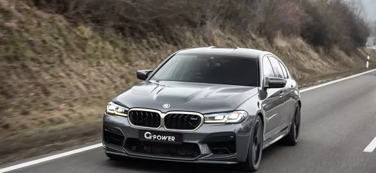 BMW M5 CS może być jeszcze mocniejsze. G-Power zrobi z niego potwora. Może mieć nawet 900 KM