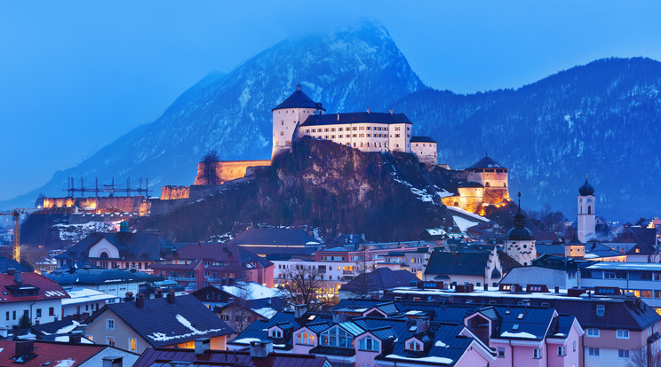 Ha belefáradtunk a síelésbe,keressük fel például Kufstein várát!/Fotó: Shutterstock