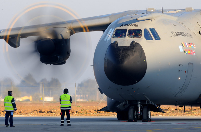 Airbus A400M, fot.PAP/DPA