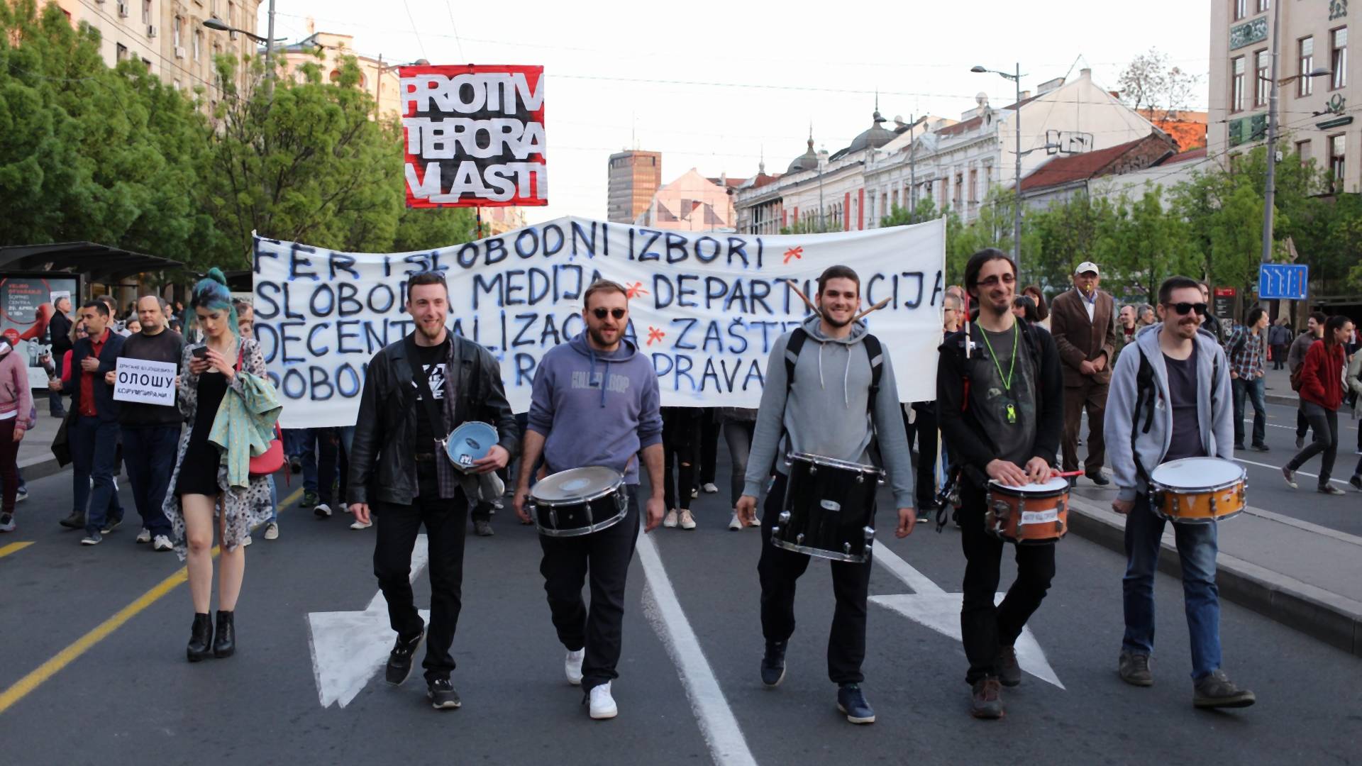 "Protest protiv diktature 12": Bez buke na Veliki petak