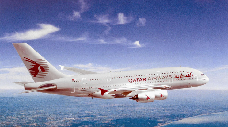 Időtartam rekordot dönthet a Qatar Airways gépe / Fotó: AFP