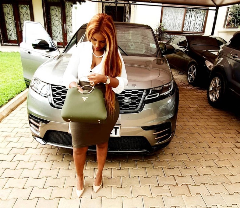 Anerlisa Muigai new Range Rover 