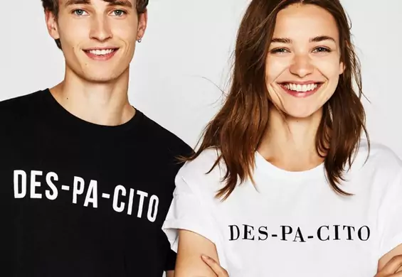 Koszulki Despacito do kupienia w Bershce. To szaleństwo się nie kończy