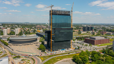 Nowy symbol Katowic. Najwyższy budynek na Śląsku [ZDJĘCIA]