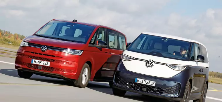 Lepszy van z dieslem czy na prąd? Porównujemy Volkswagena Multivana z ID. Buzzem