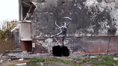 Banksy maluje w Ukrainie. Opublikował film