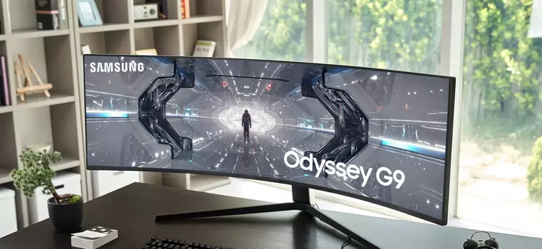 Samsung Odyssey G9 to zakrzywiony monitor QLED z obsługą HDR10+