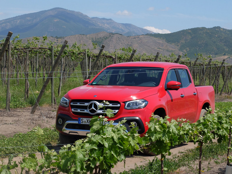 Mercedes klasy X - pracownik wyższego szczebla