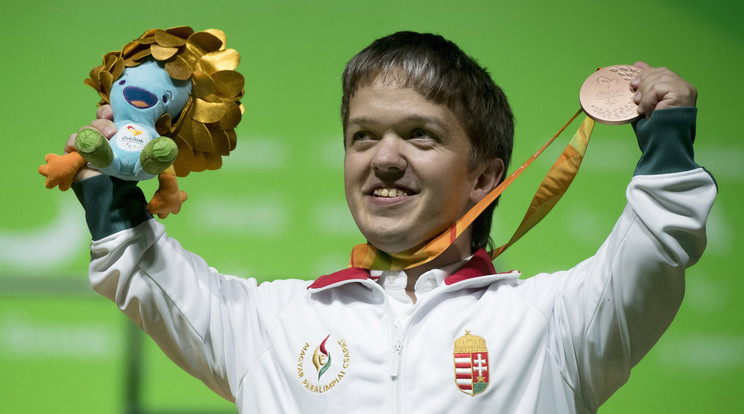 Tunkel szerezte a magyar paralimpiai csapat első érmét Rióban / Fotó: MTI - Koszticsák Szilárd
