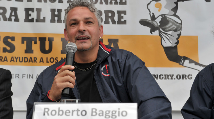 Roberto Baggio/Fotó: AFP